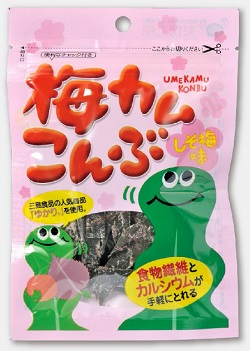上田昆布　梅カムこんぶ　しそ梅風味